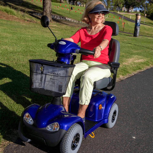 Aspire Midi Premium Mobility Scooter - HS589 - Blue