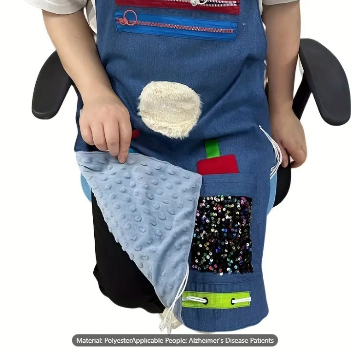 Therapeutic Stress Relief Apron for Elderly, Children and Adults