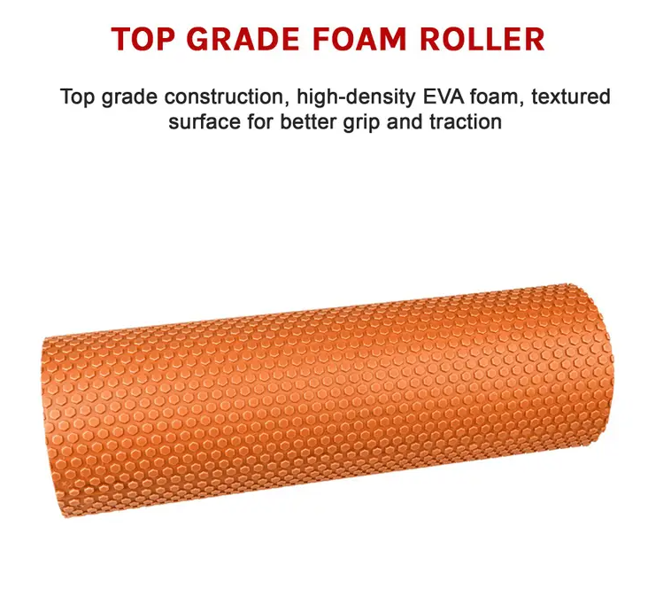 45 x 15cm Physio Yoga Pilates Foam Roller