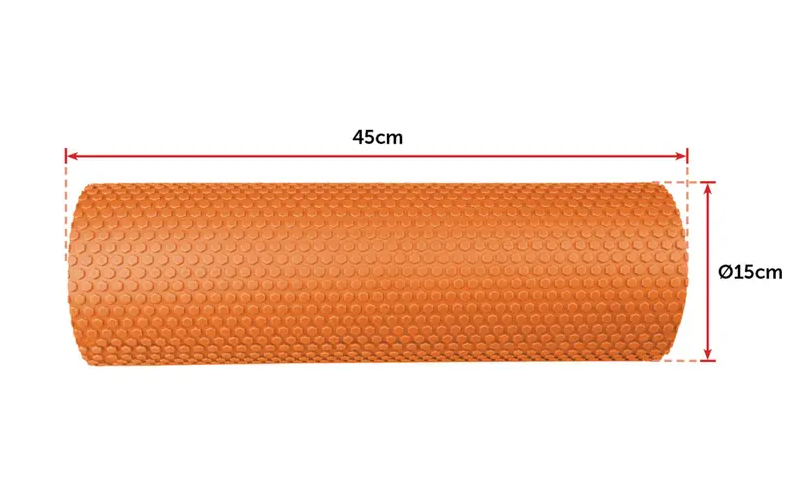 45 x 15cm Physio Yoga Pilates Foam Roller