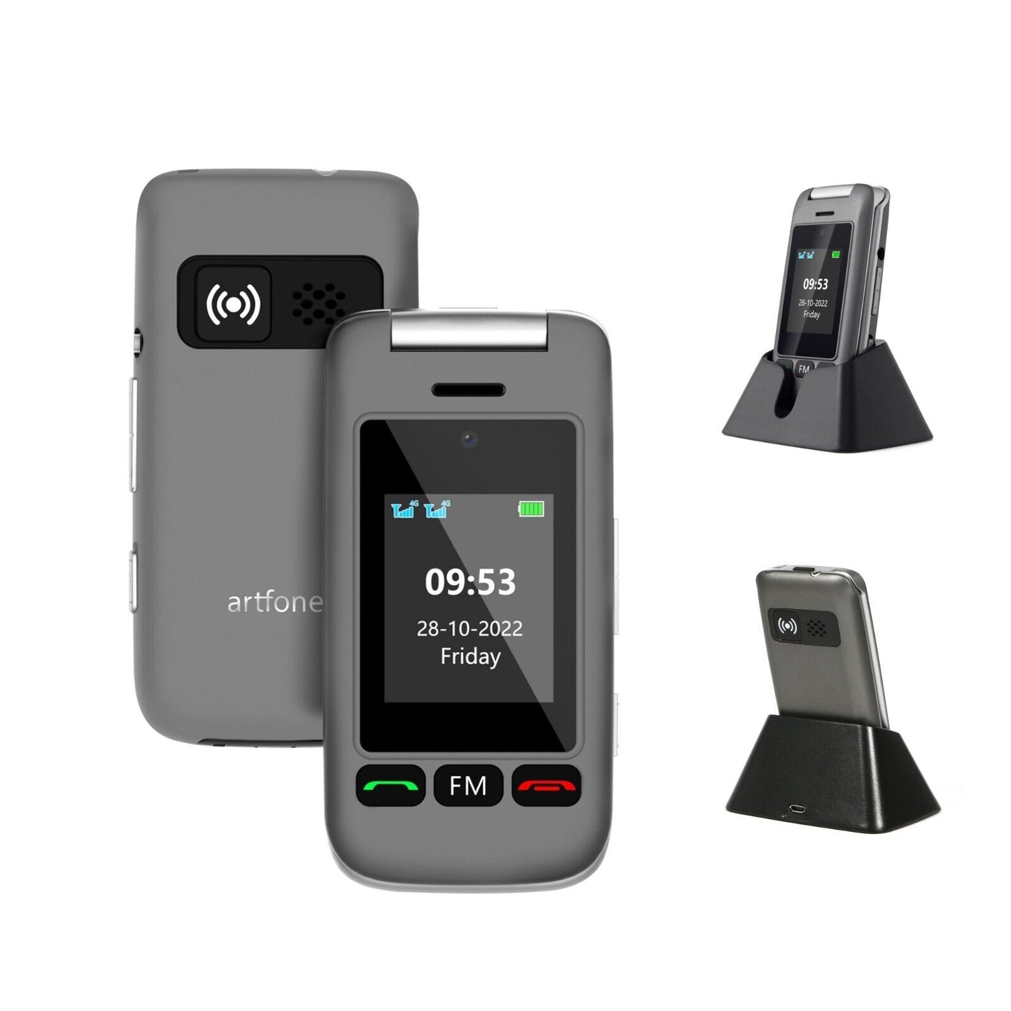 Senior Flip Smartphone 4G Dual SIM for Elderly NDIS Aged Care