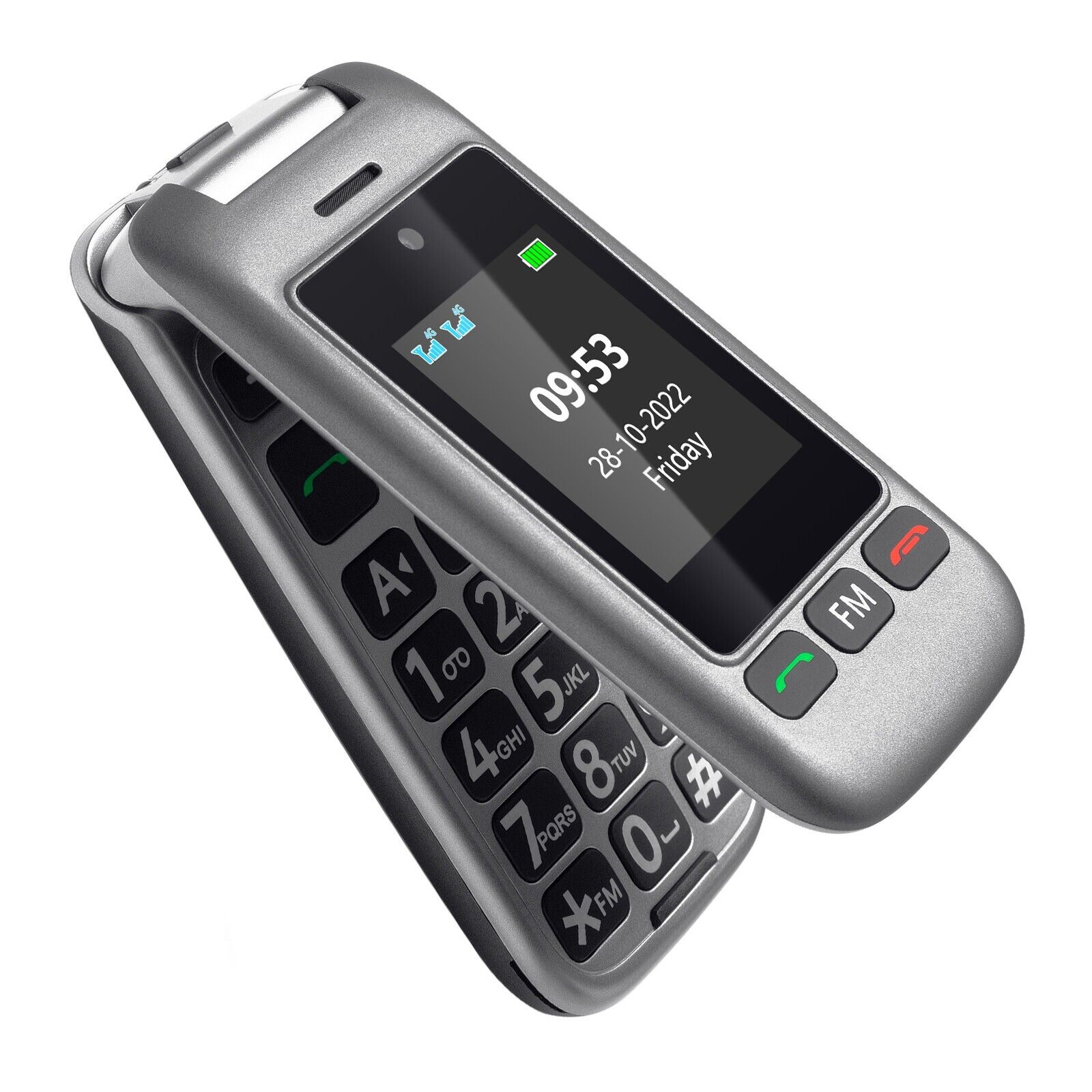 Senior Flip Smartphone 4G Dual SIM for Elderly NDIS Aged Care