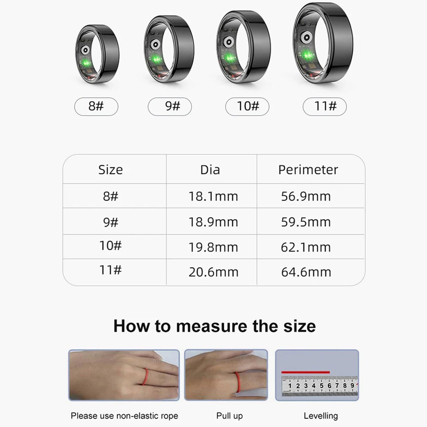 Smart Health Tracker Ring NDIS & Aged Care