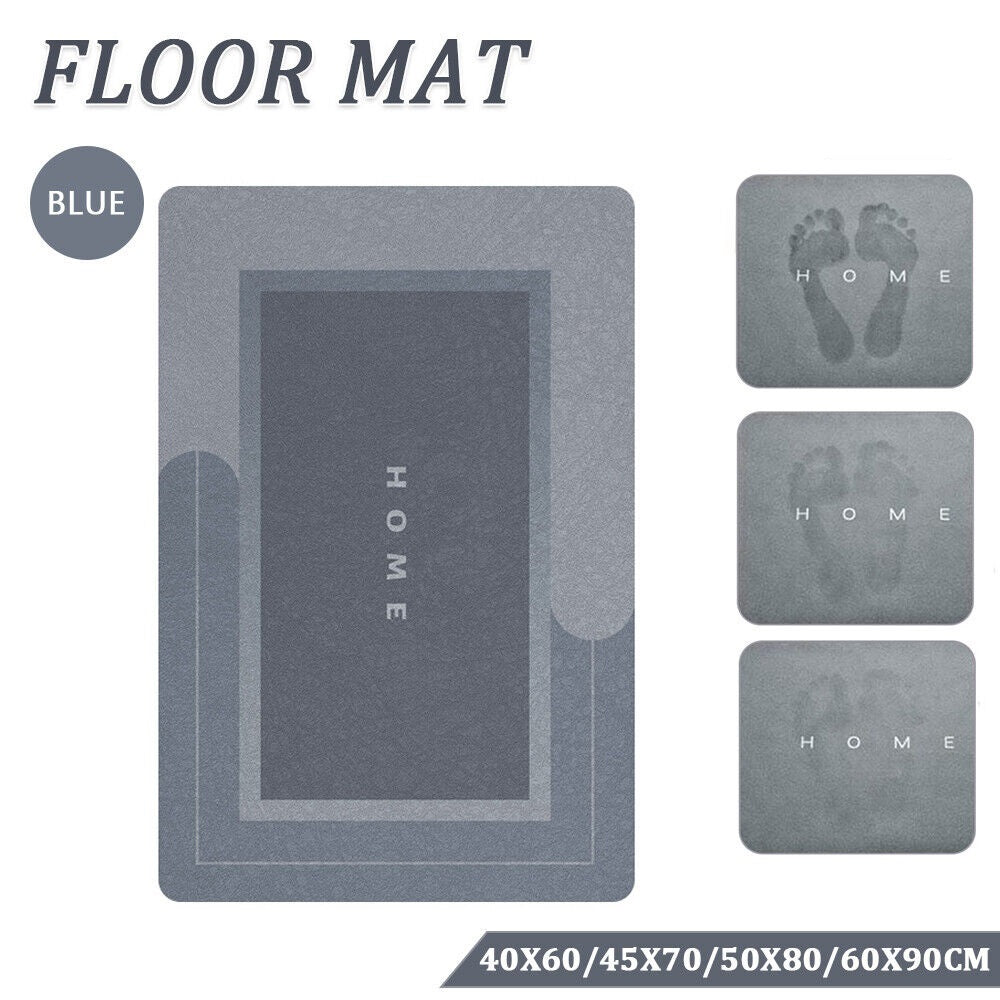 Super Absorbent Floor Mat Soft Quick-Drying Non-Slip