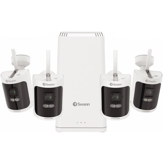 Swann AllSecure650 4 Camera Wireless 2K 1TB Security System NDIS & Aged Care