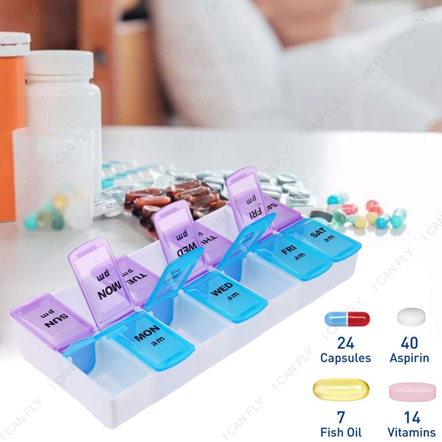 Pill Dispenser Box NDIS and Aged Care