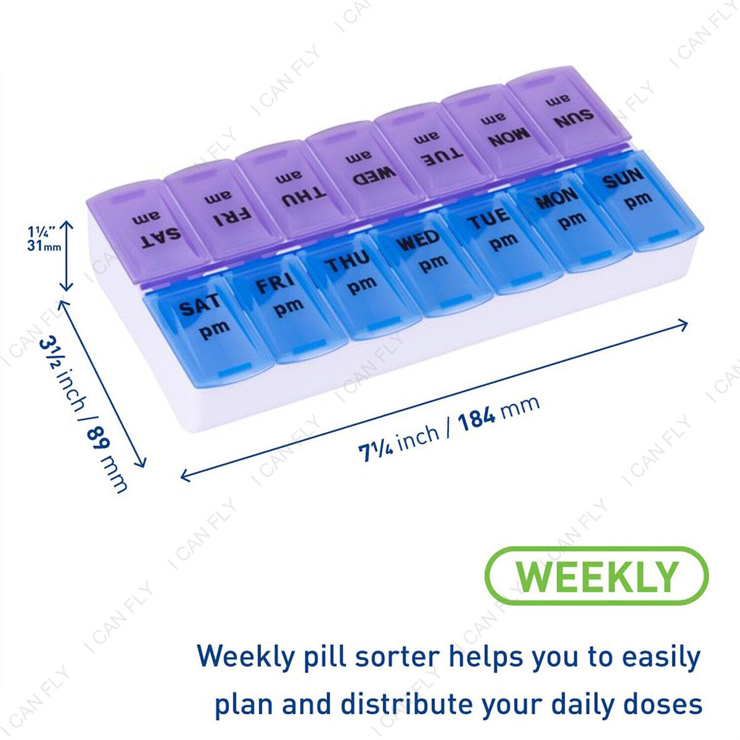 Pill Dispenser Box NDIS and Aged Care