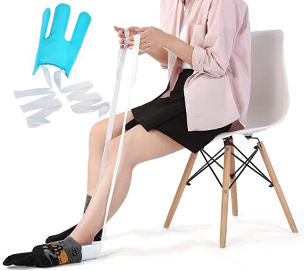 Sock Aid Sock Helper Puller Socks Slider Easy On Off Stocking Slider for Elderly