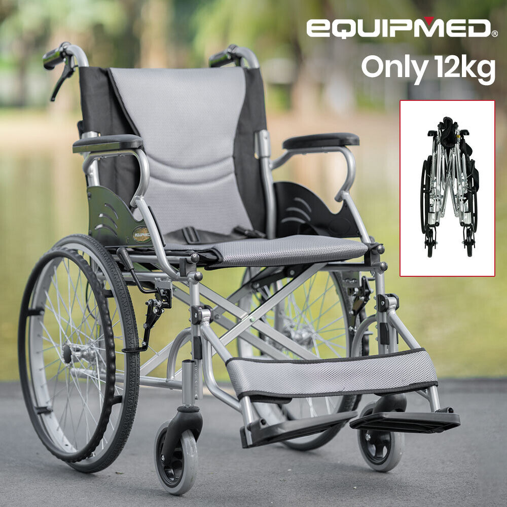 Wheelchair Aluminium Lightweight Wheel Chair Folding Portable