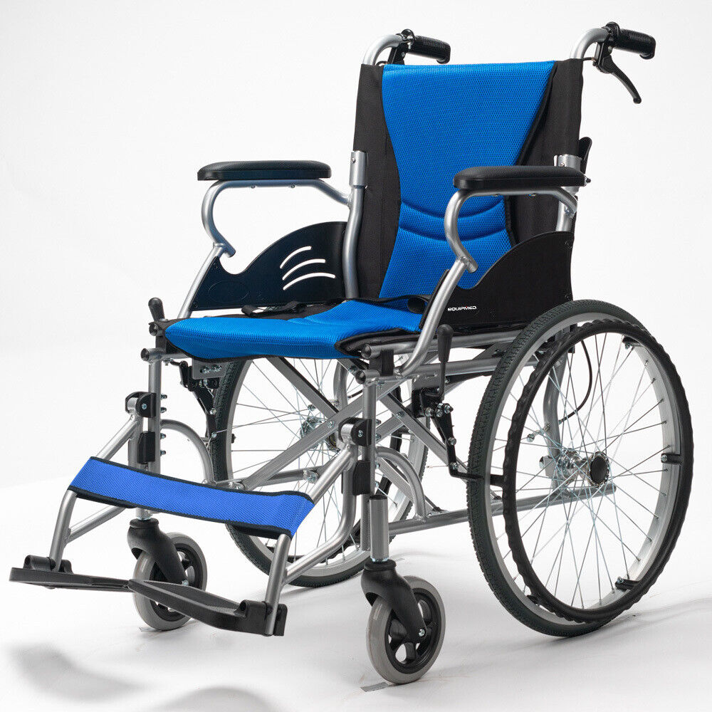 Wheelchair Aluminium Lightweight Wheel Chair Folding Portable