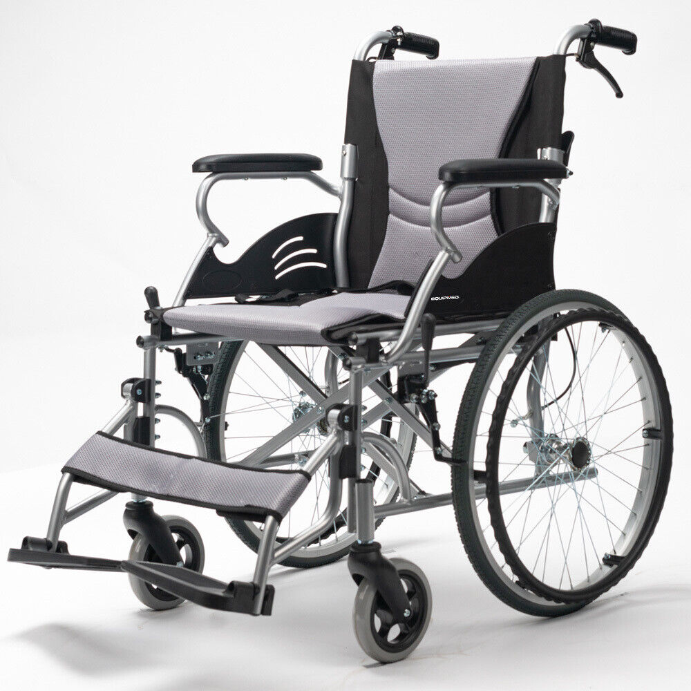 Wheelchair Aluminium Lightweight Wheel Chair Folding Portable