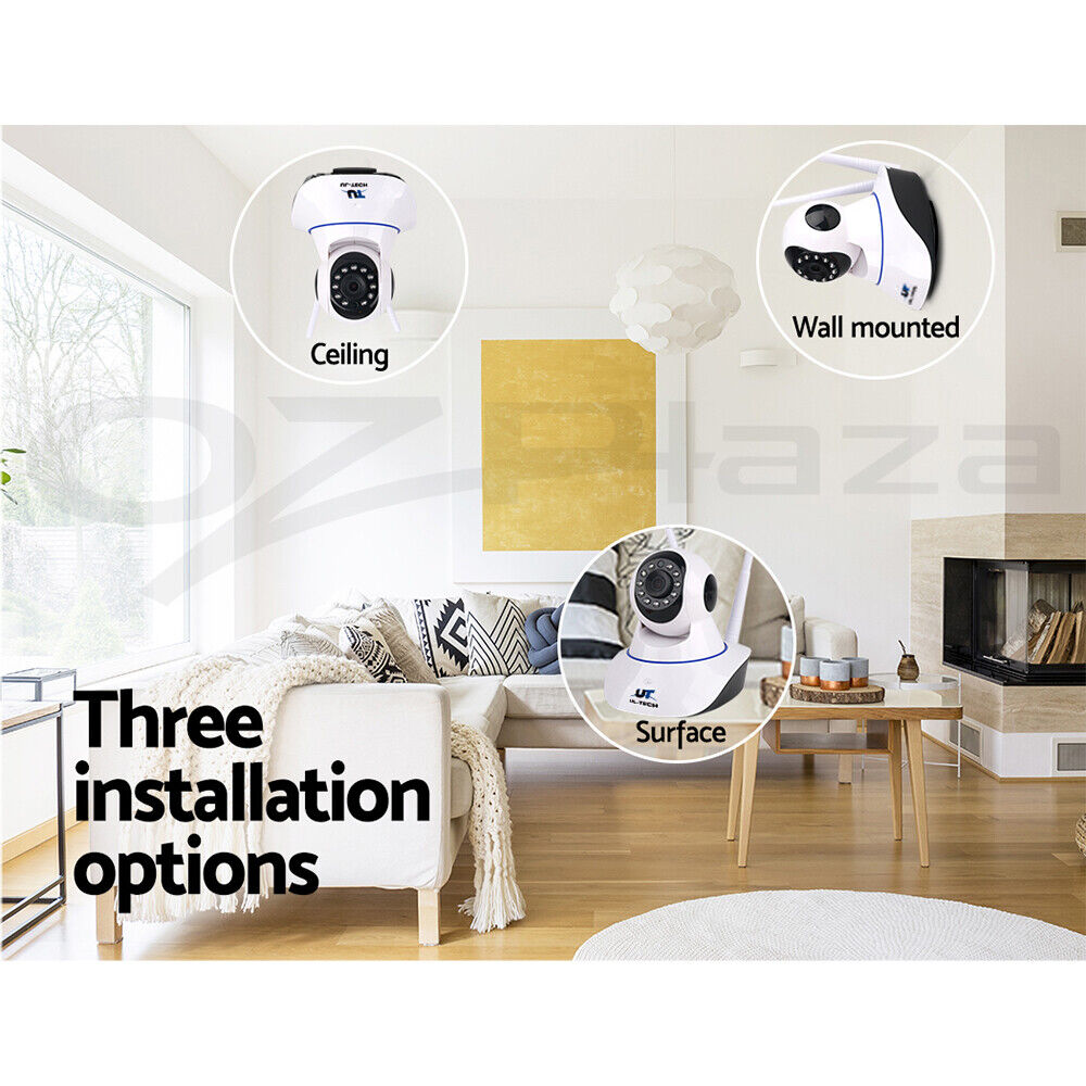 Wireless IP Camera CCTV Security System Home Monitor 1080P HD