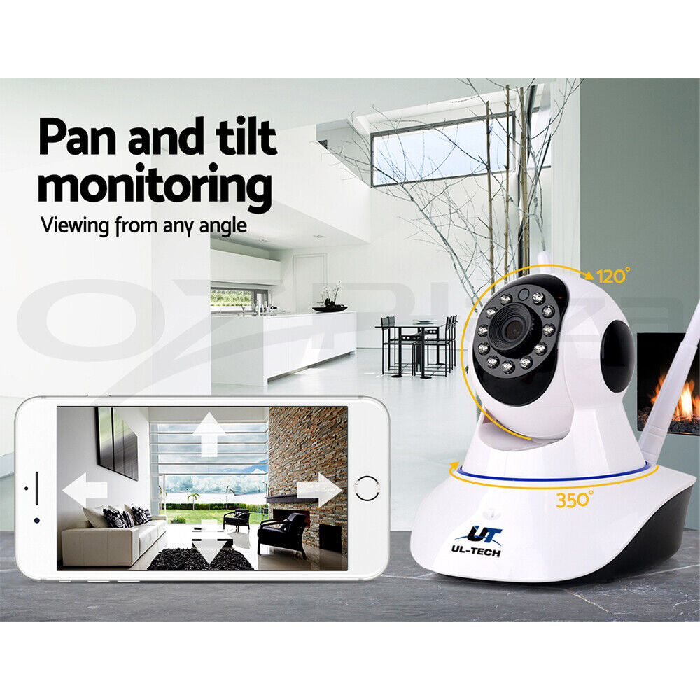 Wireless IP Camera CCTV Security System Home Monitor 1080P HD