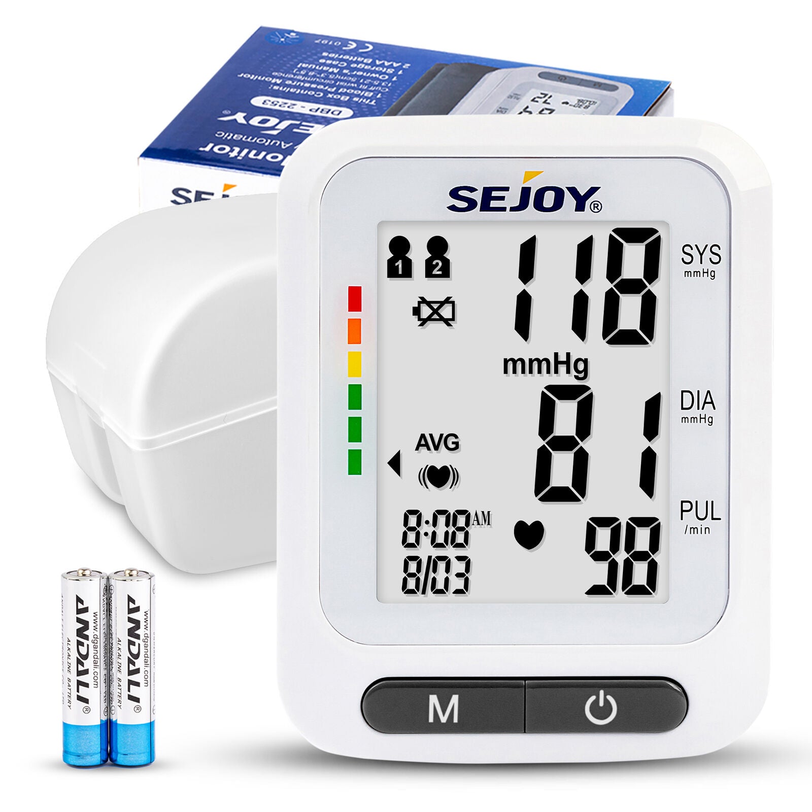 Wrist Blood Pressure Monitor with Automatic Cuff & Heart Rate Tracking NDIS & Aged Care