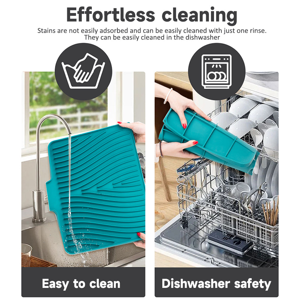 Silicone Non-Slip Kitchen Sink Dish Mat