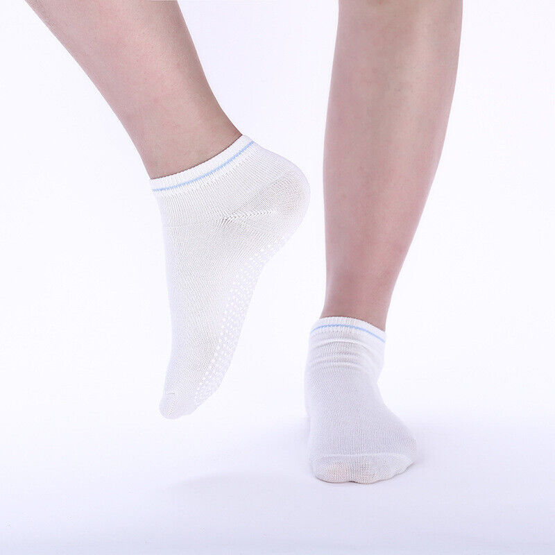 Women Sports Cotton Non-Slip Grip Socks NDIS and Aged Care