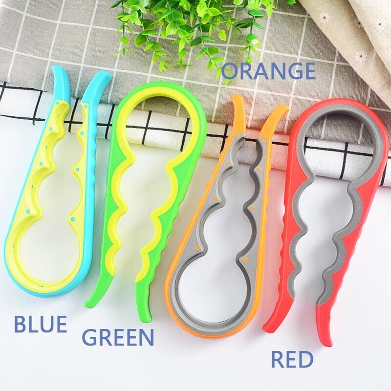 Lid Jar Opener Bottle Screw Cap Opener Multiple Sizes grip Smart Kitchen Tool