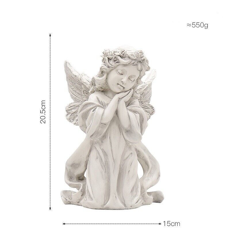 Praying Angel Statue Figurine European Style Home Décor Resin