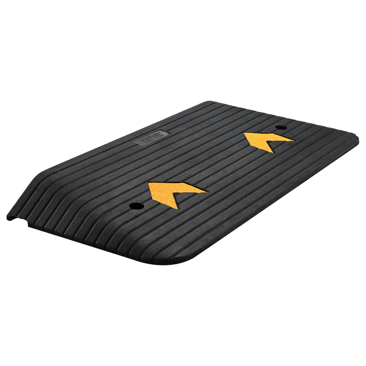 VEVOR 90.2x45.7x7.6cm Curb Rubber Ramp Threshold Ramp Door Ramp 33069 Lbs/15 Ton