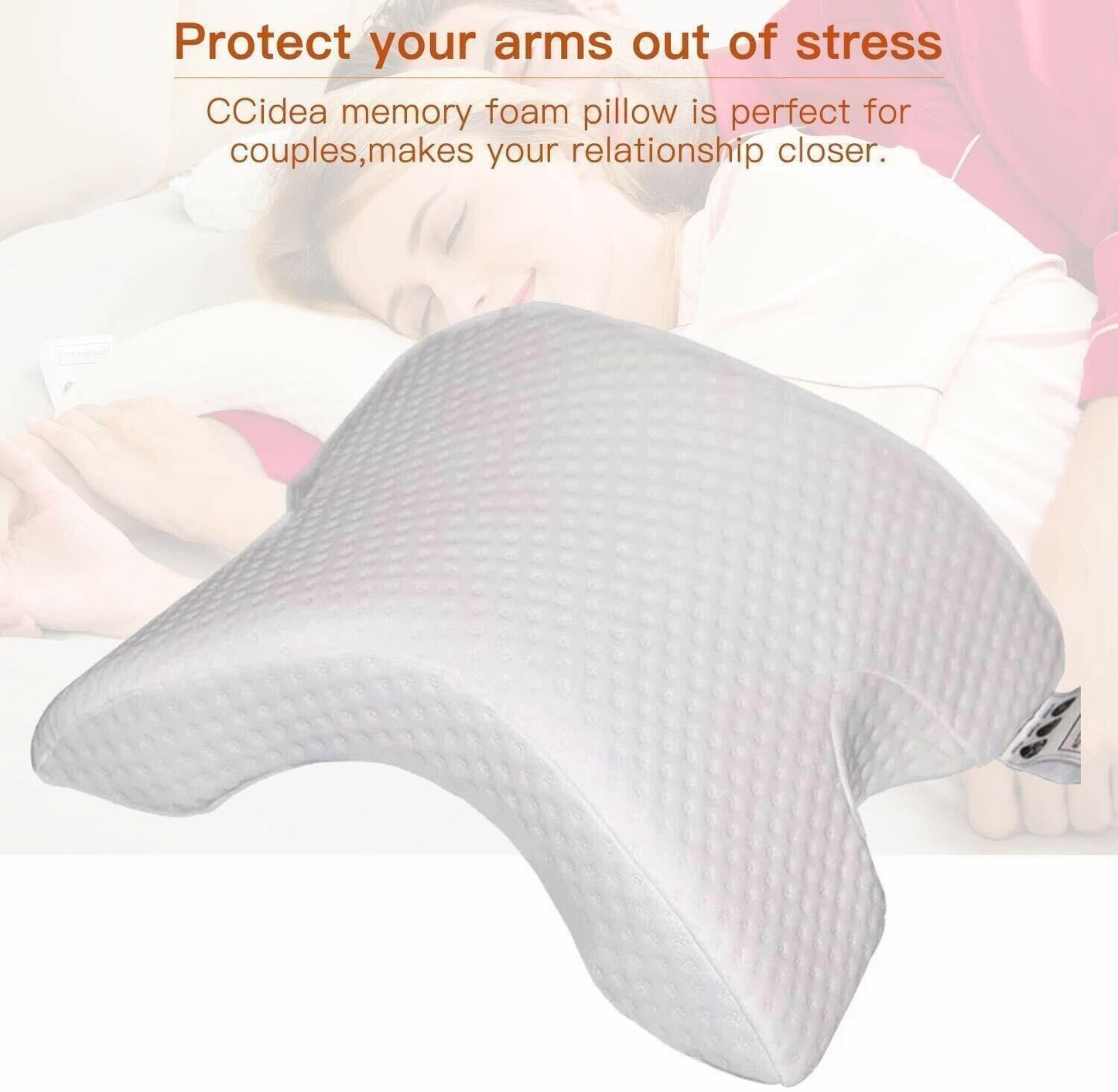 Multipurpose Side Sleeper Pillow Neck Shoulder Back Pain Relief Sleeping Pillows