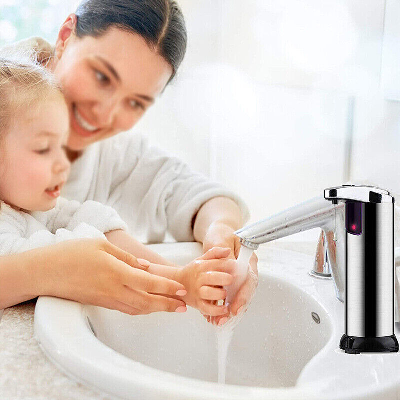 Automatic Soap/ Sanitiser Liquid Dispenser Handsfree Touchless IR Sensor