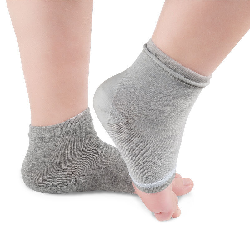 Silicone Gel Heel Socks Cracked Foot Skin Care Protector Sleeve Pain Relief