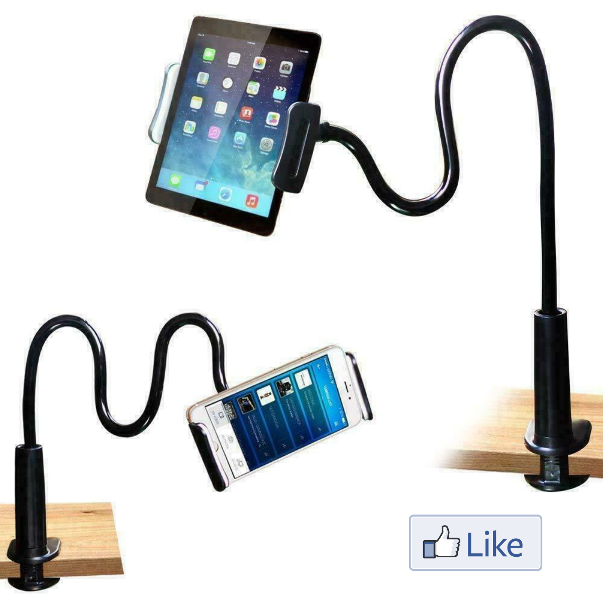 360°Rotating Tablet Stand Holder Desk Mount