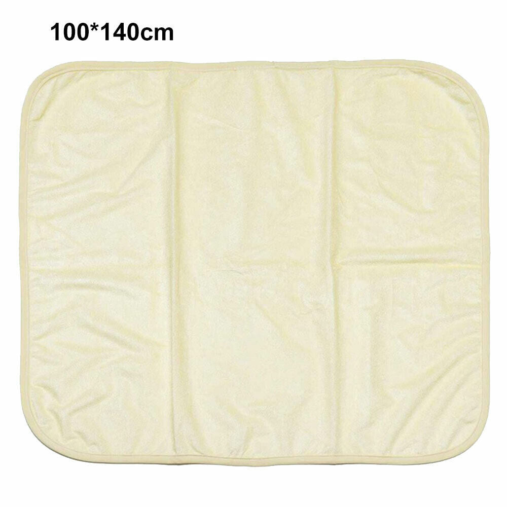 Washable Wetting Protective Dry Mats Absorbent Reusable Incontinence Bed Pad