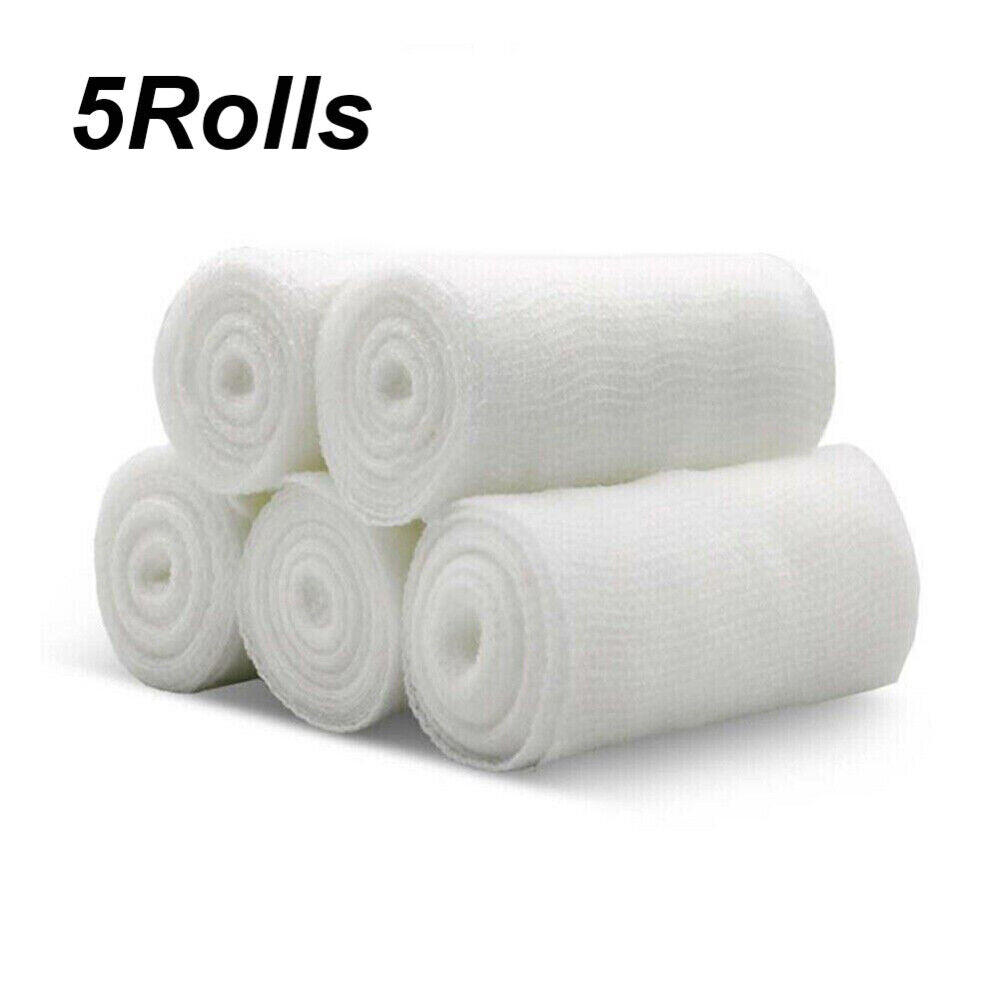 Disposable Gauze Bandage Roll First Aid Medical Bandages Wrap Wound Care