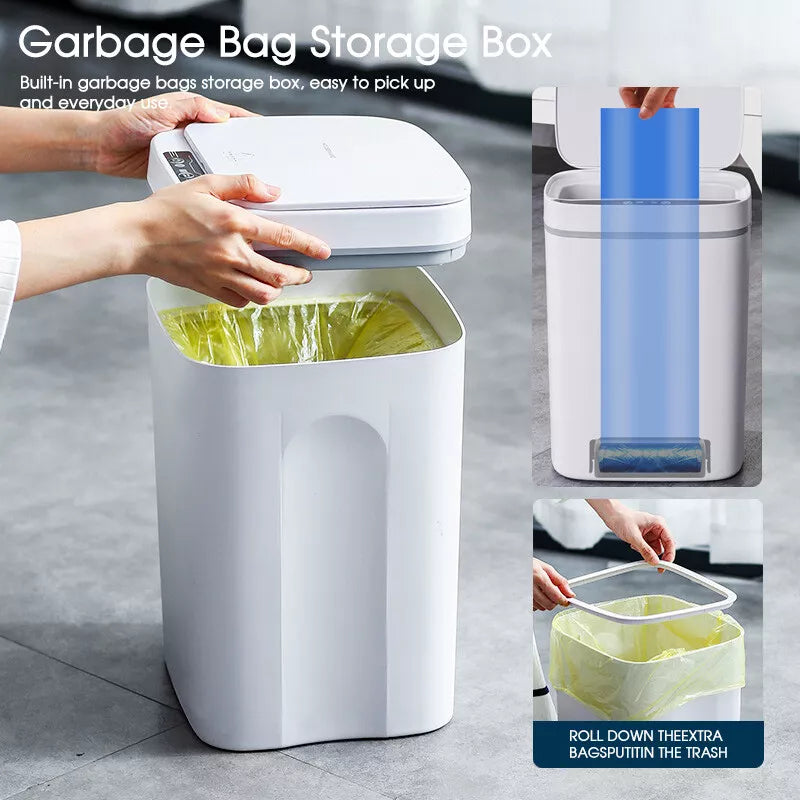 18L  Automatic Motion Sensor Rubbish Waste Bin