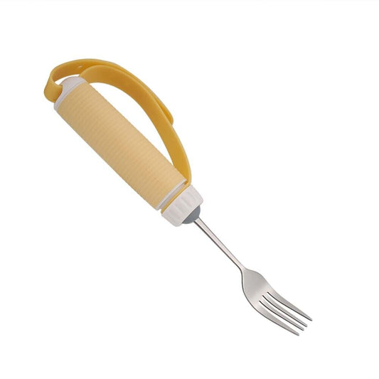 Disabled Patient Arthritis Elder Utensil Removable Flexible Rotating Eating Psg