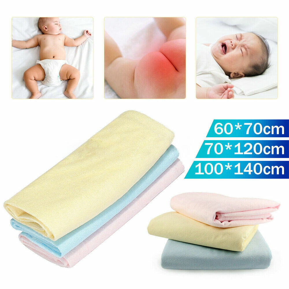 Washable Wetting Protective Dry Mats Absorbent Reusable Incontinence Bed Pad