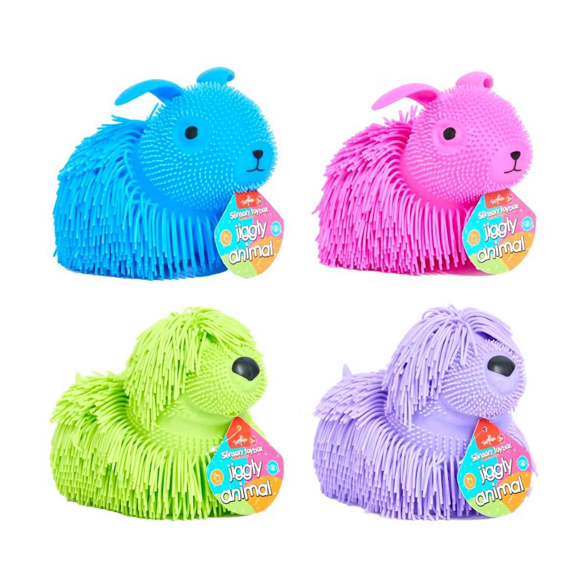 Kids Sensory Toybox Jiggly Animal Hand Fidget Toy Squishy Autism ADHD Colourful