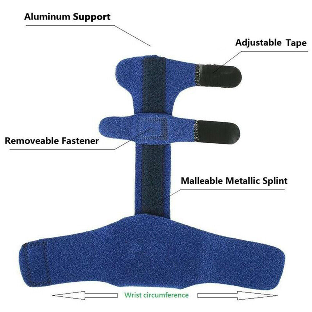 Trigger Finger Splint Brace Immobilizer Thumb Adjustable Wrist Support