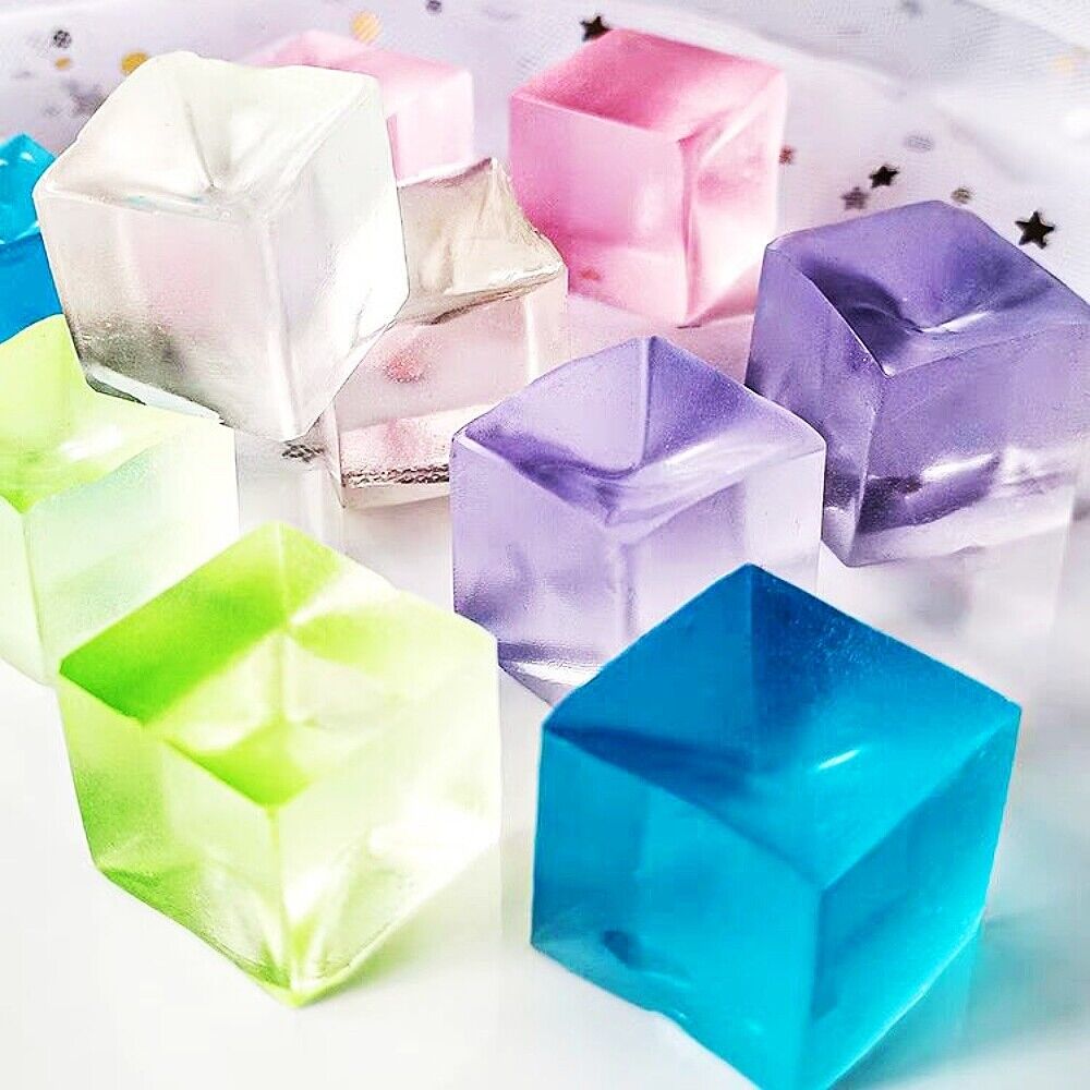 8 Sensory Jelly Cubes Stress Relief Fidget Toy Autism, ADHD and Dementia Support