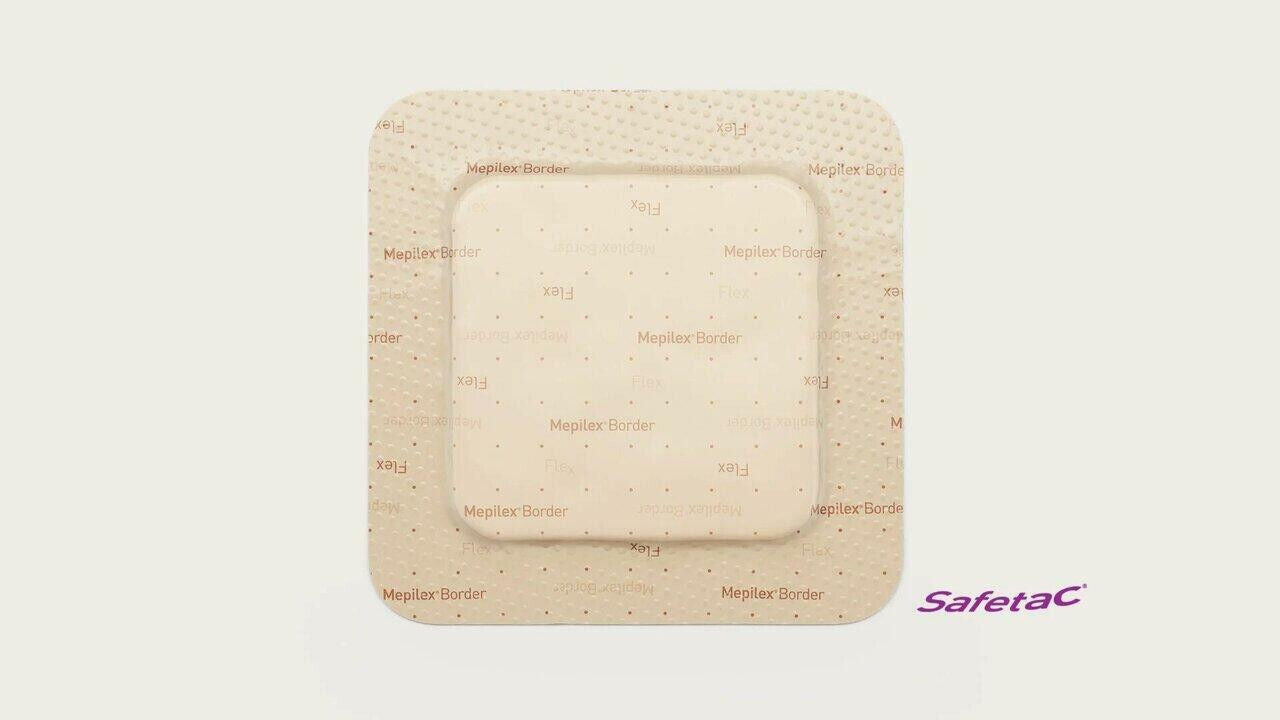 Mepilex Border Flex 10cm x 10cm Dressing 10 Pack