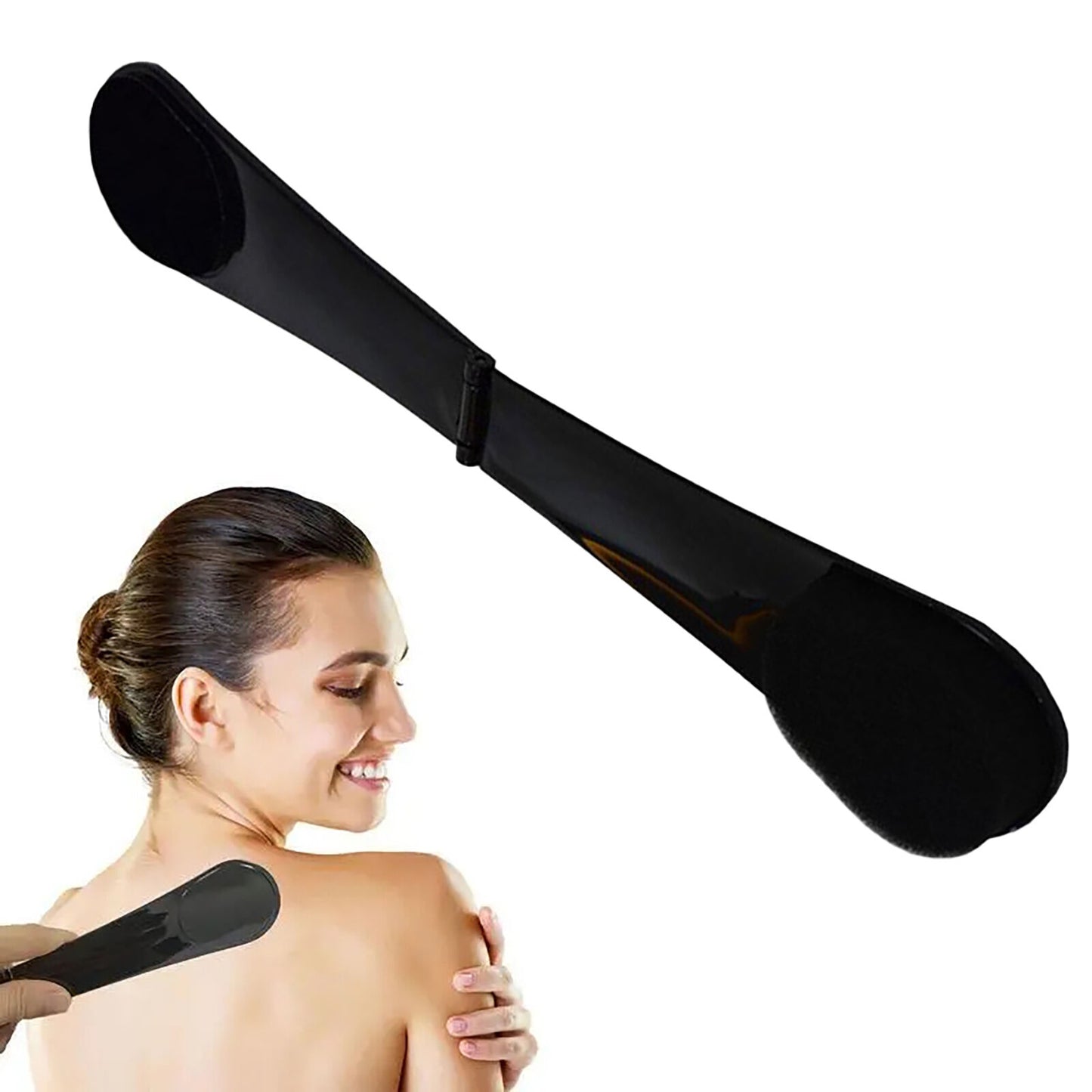 Lotion Applicator Brush Long Folding Handle For Your Back Back Applicator