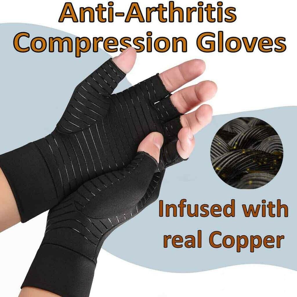 Copper Arthritis Gloves NDIS Aged Care