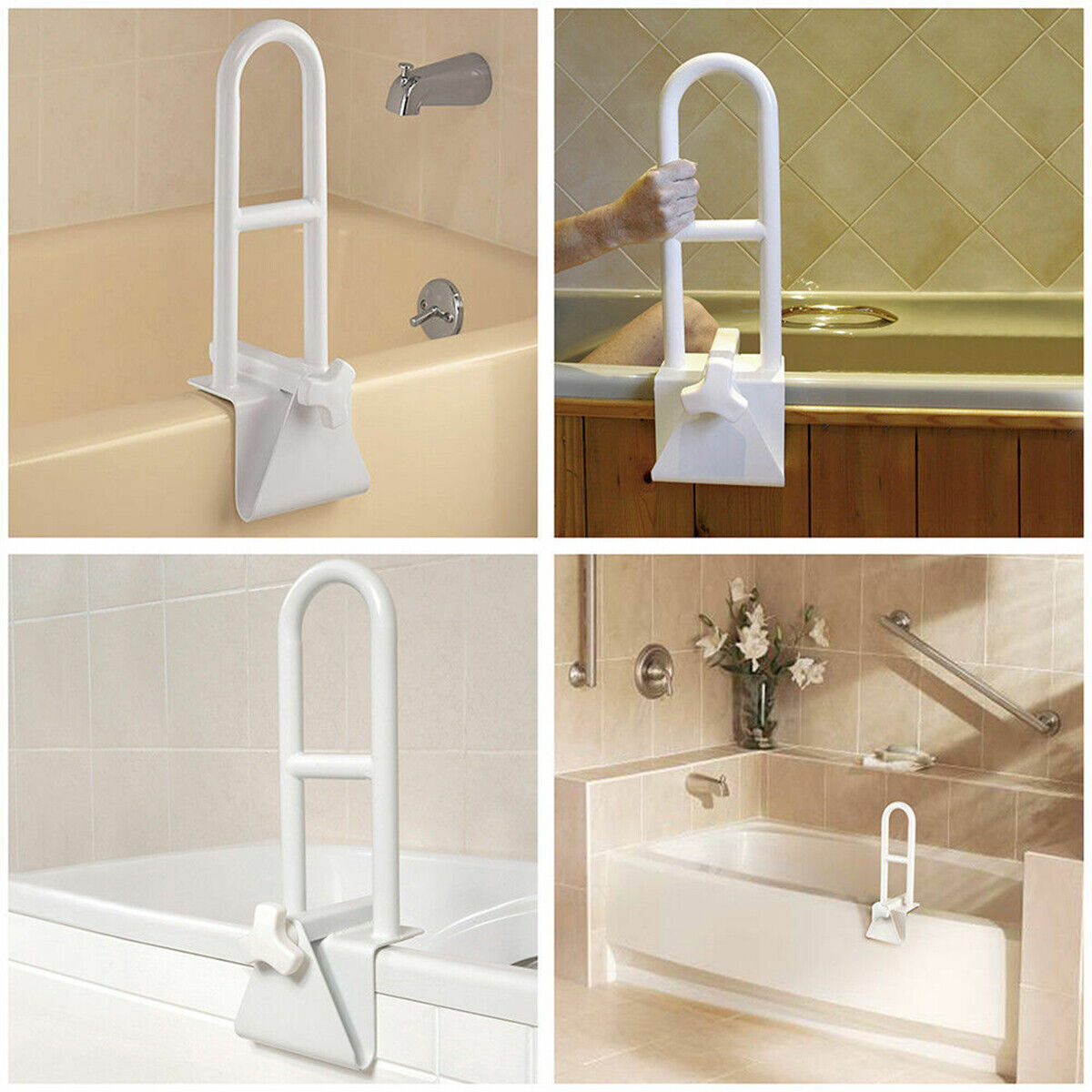 Bathtub Rail Grab Handle Adjustable NDIS and Aged Care