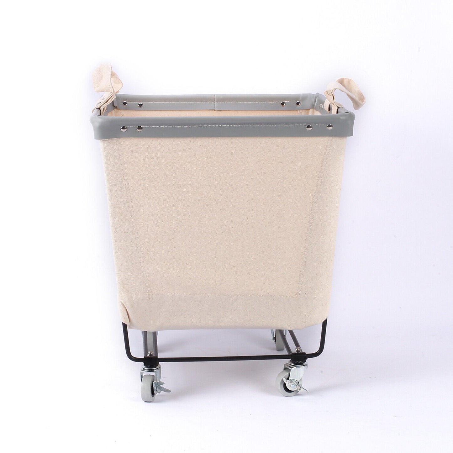 Large Laundry Hamper Heavy Duty Rolling Laundry Basket Cart Dirty Clothes Bin