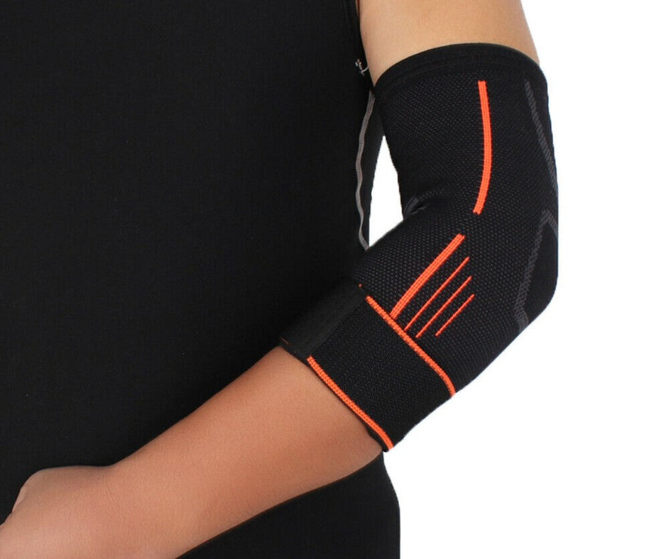 Outdoor Sports Elbow Support Brace Pad Injury Aid Strap Guard Wrap  Band