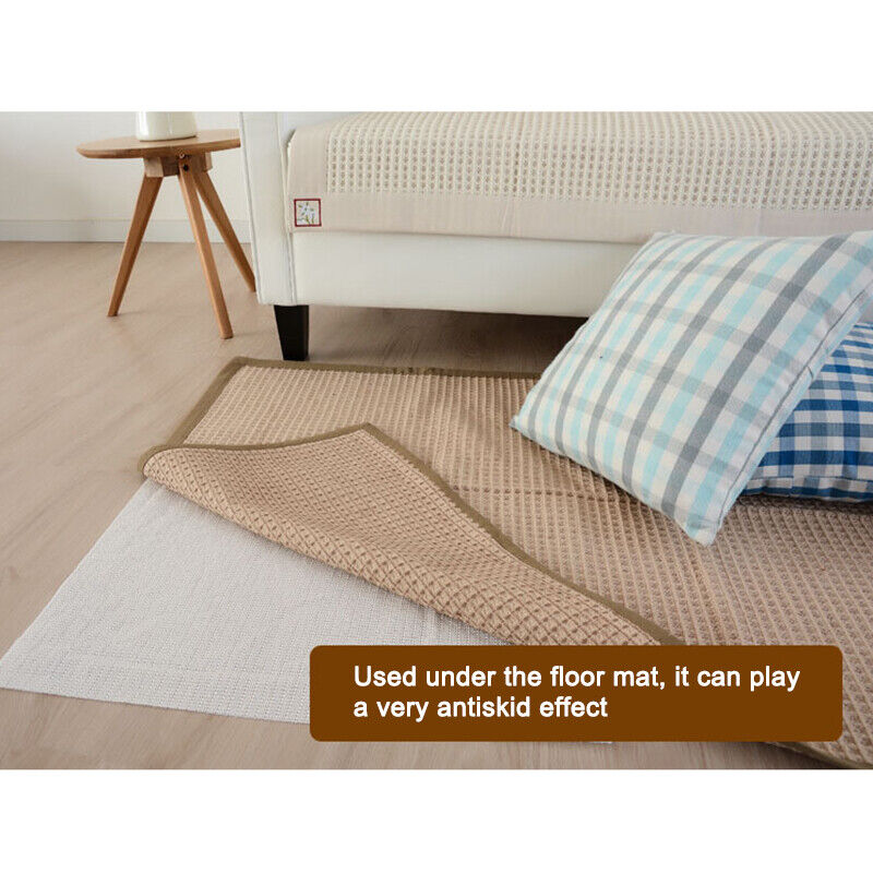 Anti-slip Rug Pad Underlay Grip Mat carpet Hardwood Floor Gripper PVC