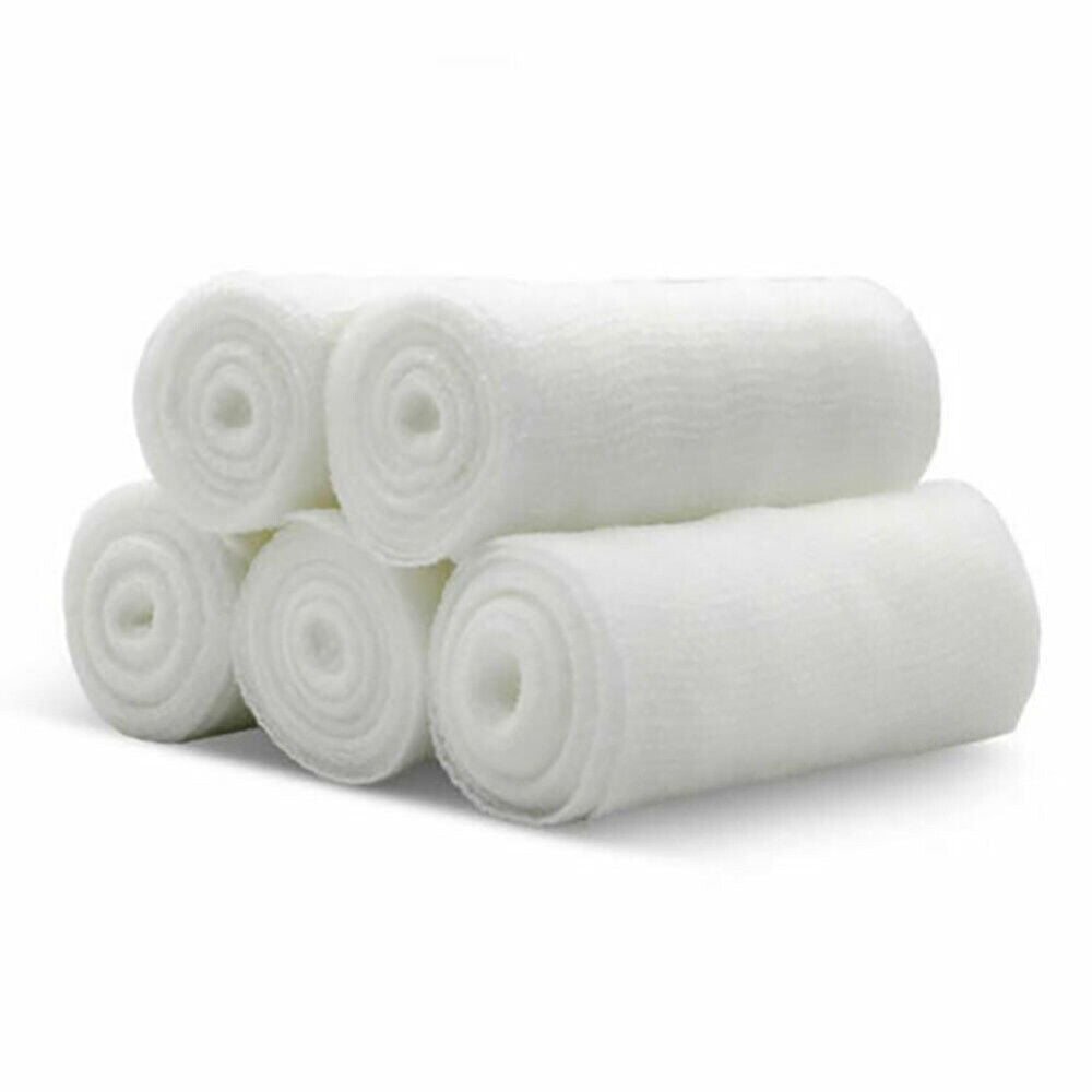 Disposable Gauze Bandage Roll First Aid Medical Bandages Wrap Wound Care