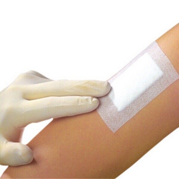 5x Wound Dressing Sterile Island Dressings Waterproof Adhesive Dressings 8x10cm