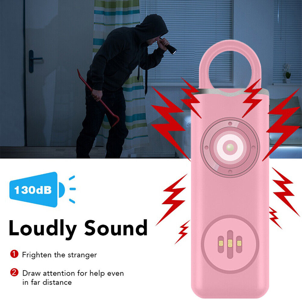 Personal Safety Alarm 130dB Loud Personal Siren Whistle for Women