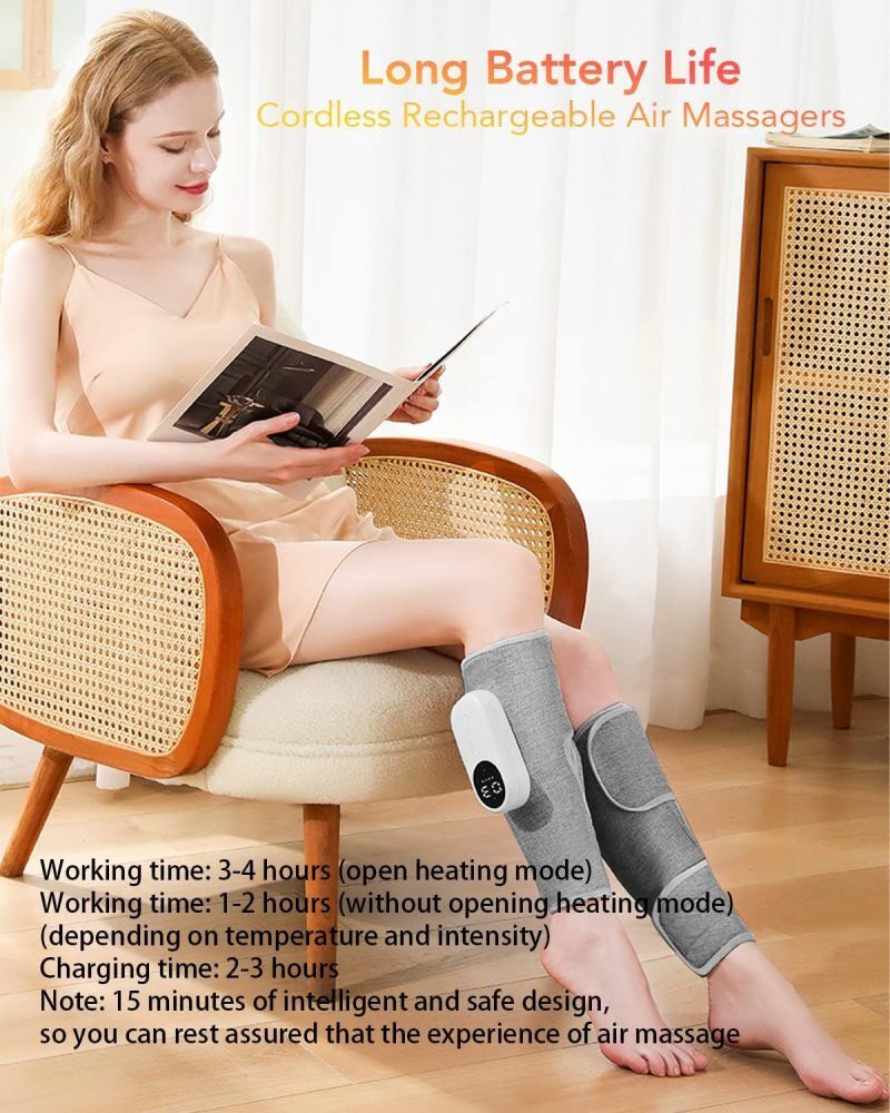 Air Compression Heating Leg Massager NDIS and Aged Care