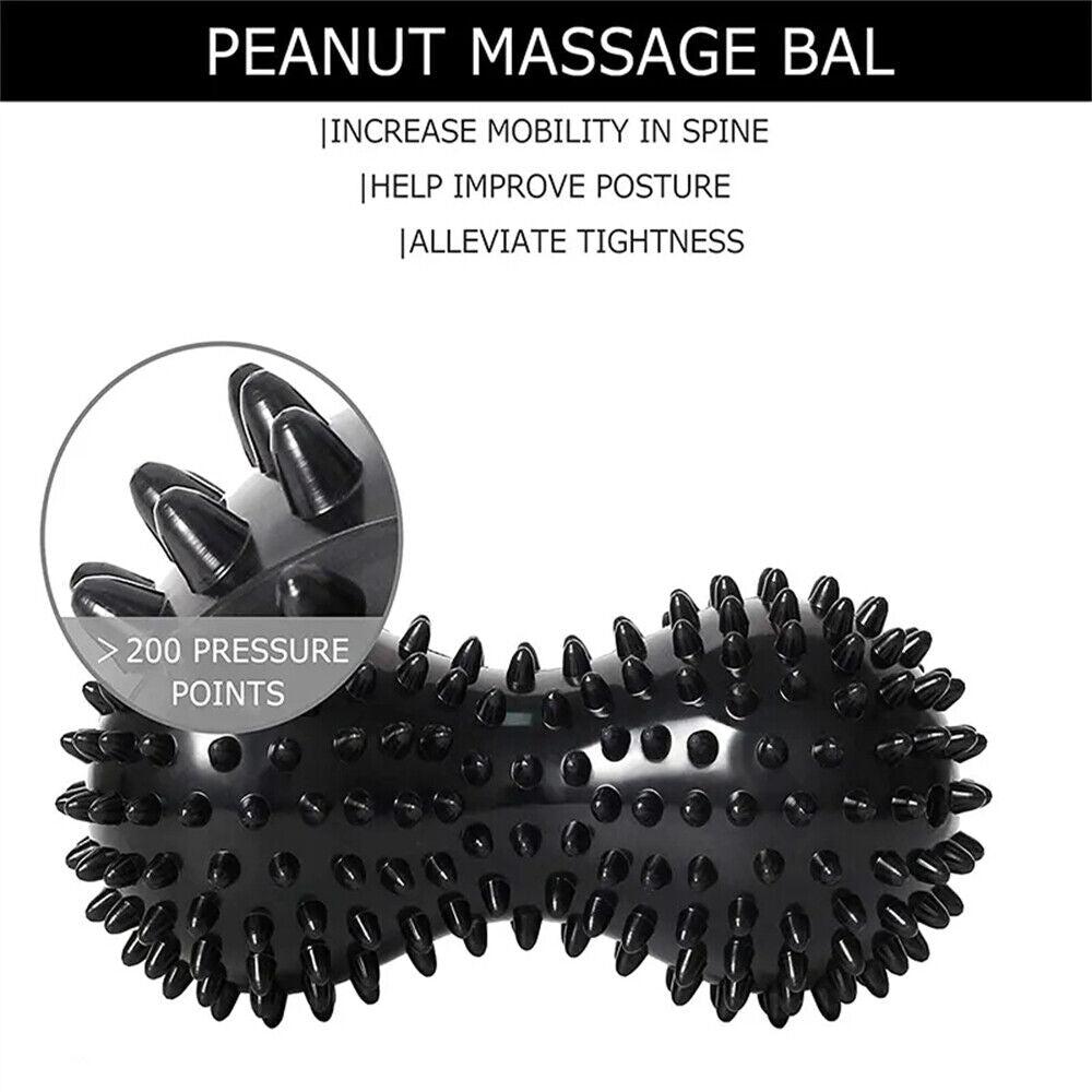 Plantar Fasciitis Foot Massage Roller with Spiky Ball for Pain Muscle Therapy