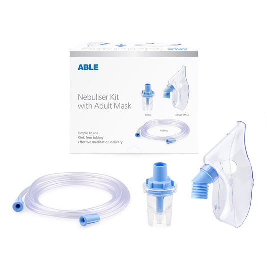 Able Asthma Kit Universal with Mask includes Bowl, Mask & Tubing