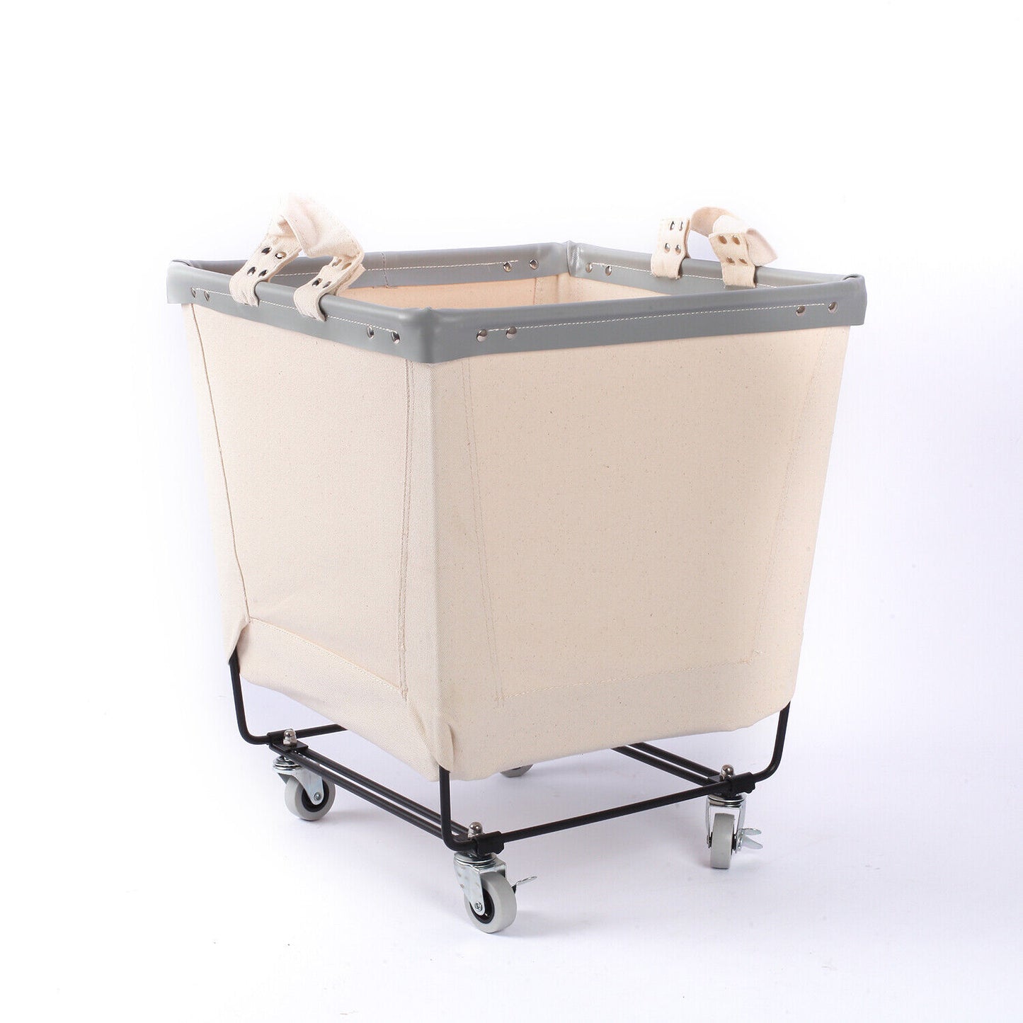 Large Laundry Hamper Heavy Duty Rolling Laundry Basket Cart Dirty Clothes Bin