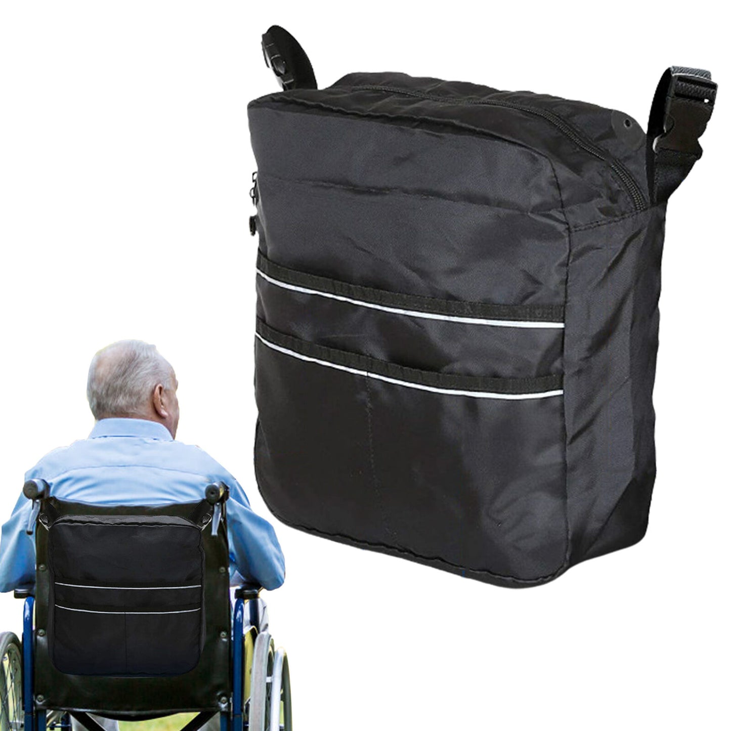 Wheelchair Bag Electric Wheel Chair Accessories Pouch For Adults, Seniors